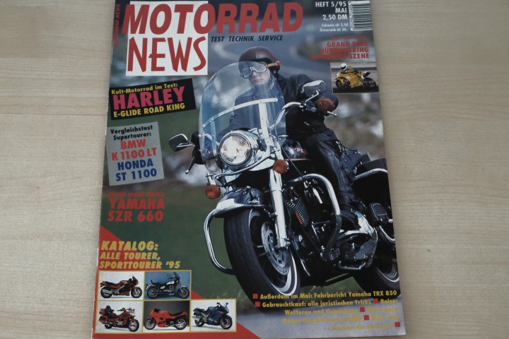 Deckblatt Motorrad News (05/1995)